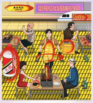 离谱的汉字帝王烧烤通关攻略 帝王烧烤怎么过