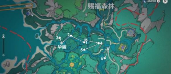 原神赐福森林蛙跳解谜大全