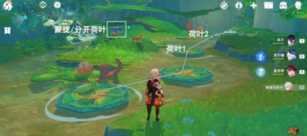 原神赐福森林蛙跳解谜大全