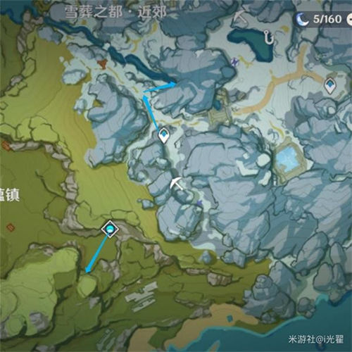 原神晶蝶最快速高效采集路线