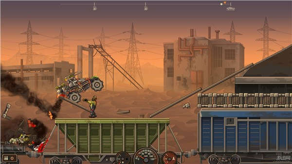 《死亡战车2》今日登陆Steam平台 开着战车碾压僵尸!