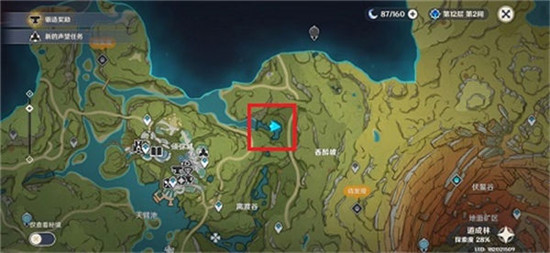 原神棘冠鳄在什么位置-原神棘冠鳄详细位置一览