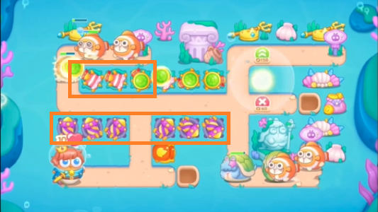 保卫萝卜4嗨钓度假岛第11关通关攻略