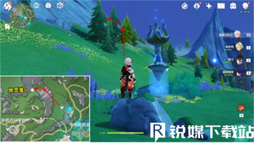 原神4.1新增地灵龛位置在哪-原神4.1新增地灵龛位置介绍