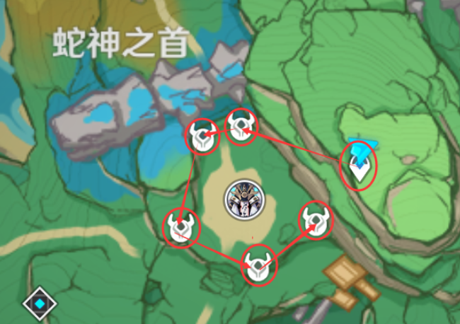 原神血斛采集路线攻略 4.5血斛采集路线分布位置一览图片5