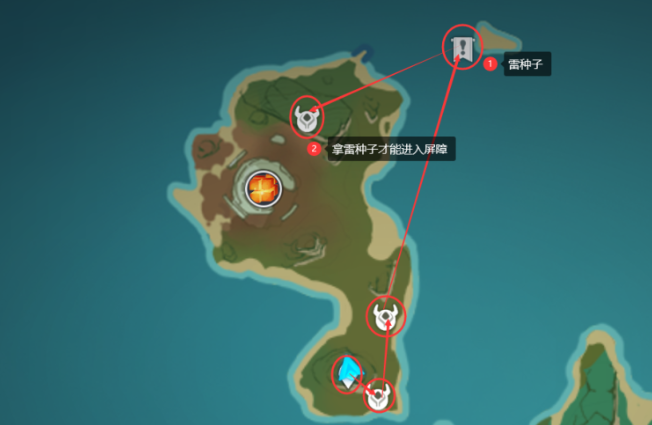 原神血斛采集路线攻略 4.5血斛采集路线分布位置一览图片3