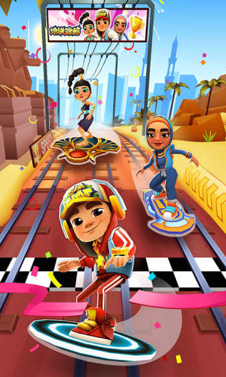 地铁跑酷破解版下载无限金币钥匙