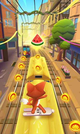 地铁跑酷无敌版