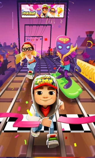 地铁跑酷太空站正版下载