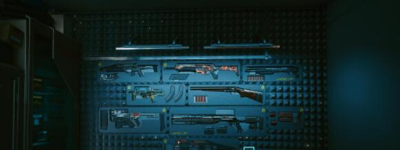 赛博朋克2077武器墙全收集顺序一览