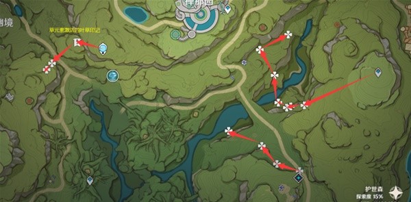 原神香辛果采集的路线是什么