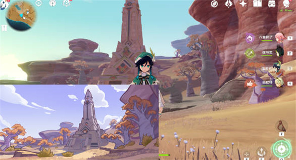 原神3.1森林书剪贴画宝箱位置一览