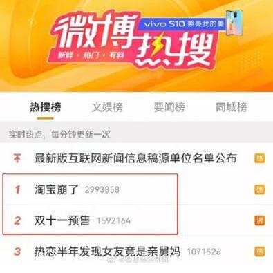 淘宝回应服务器崩了：原来不熬夜的你们这么猛吗?