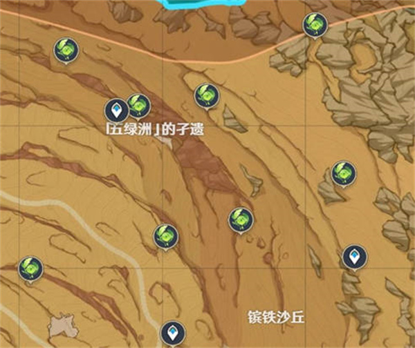 原神千壑沙地草神瞳位置全攻略