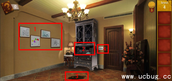 《密室逃脱100个房间1》逃出无人公寓第四关怎么过