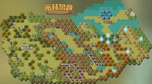 剑与远征密林泉音怎么过通关路线图攻略