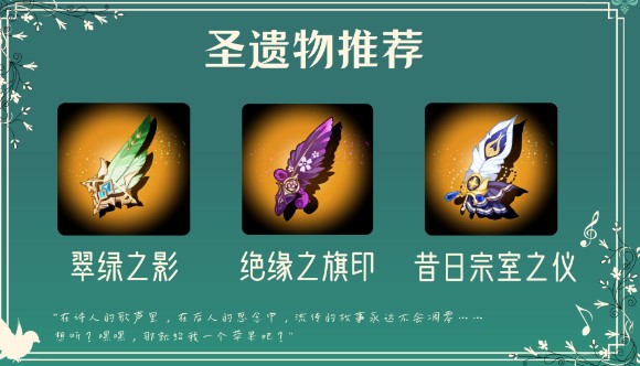 原神温迪圣遗物应该用什么原神温迪圣遗物搭配推荐