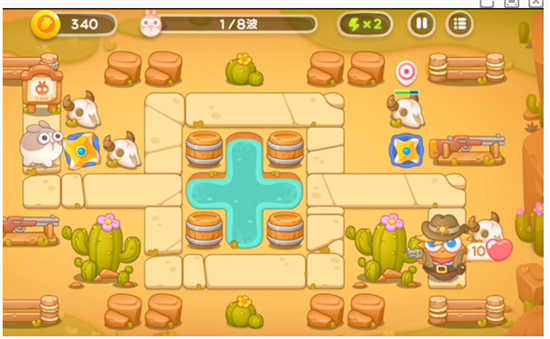 保卫萝卜4波仔很忙第一关怎么玩儿保卫萝卜4波仔很忙第一关通关步骤