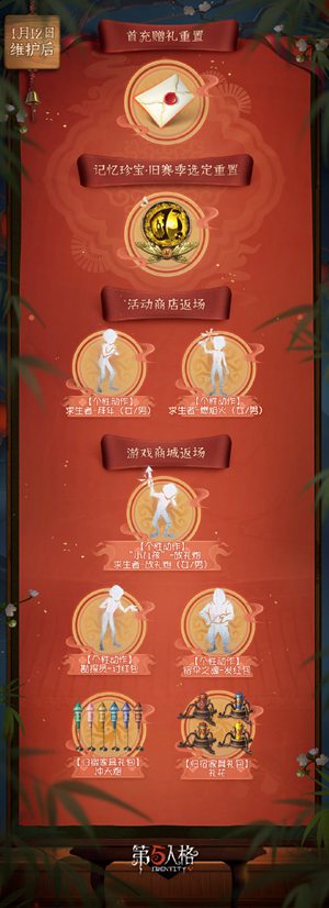 第五人格2023春节版本更新内容有哪些 2023春节版本更新内容一览