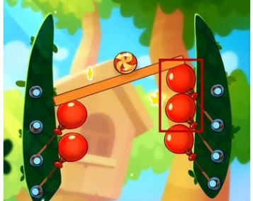 割绳子2森林的第七关怎么过割绳子2森林第七关过关攻略