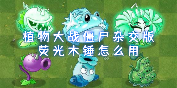 植物大战僵尸杂交版荧光木锤怎么用 植物大战僵尸杂交版荧光木锤作用一览