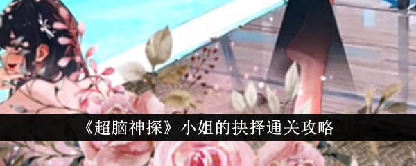 超脑神探小姐的抉择如何通关 超脑神探小姐的抉择图文攻略一览