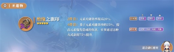 原神神里绫华圣遗物用绝缘可以吗原神神里绫华圣遗物绝缘套解析