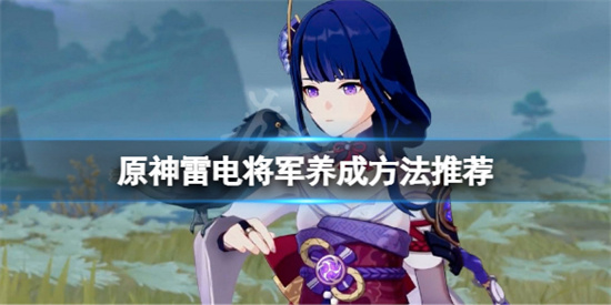 原神雷电将军怎么练?原神雷电将军养成方法推荐