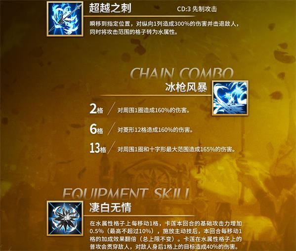 白夜极光卡莲技能是什么白夜极光卡莲技能介绍