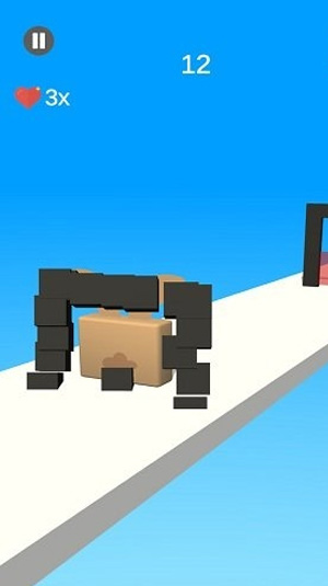动物果冻变形3D