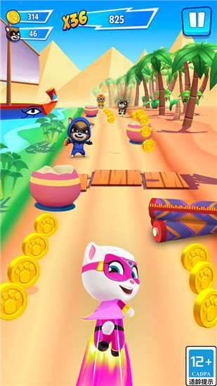 汤姆猫英雄跑酷无限金币钻石版本