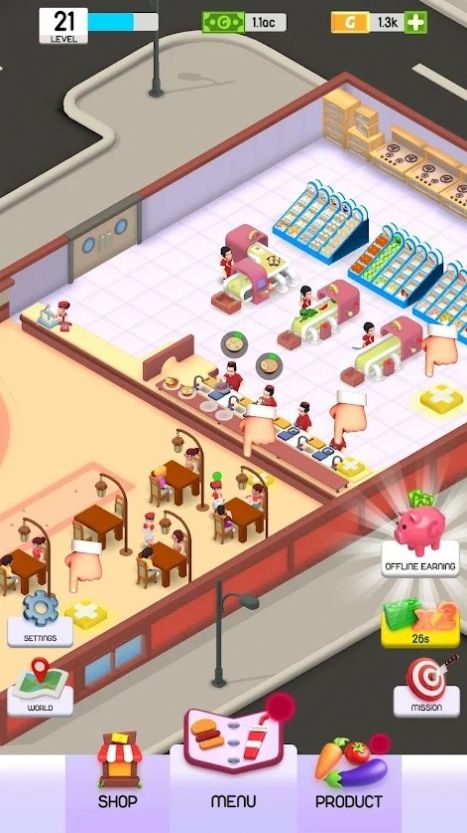 餐厅帝国大亨空闲官方版