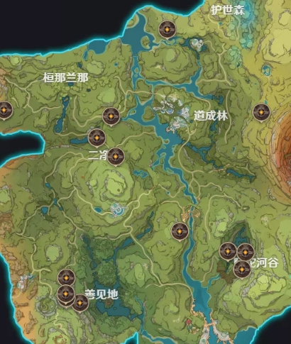 原神遗迹龙兽在什么位置 原神遗迹龙兽分布地点汇总