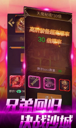 大洋传奇无限元宝版